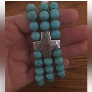 Silpada Turquoise, reversible bracelet